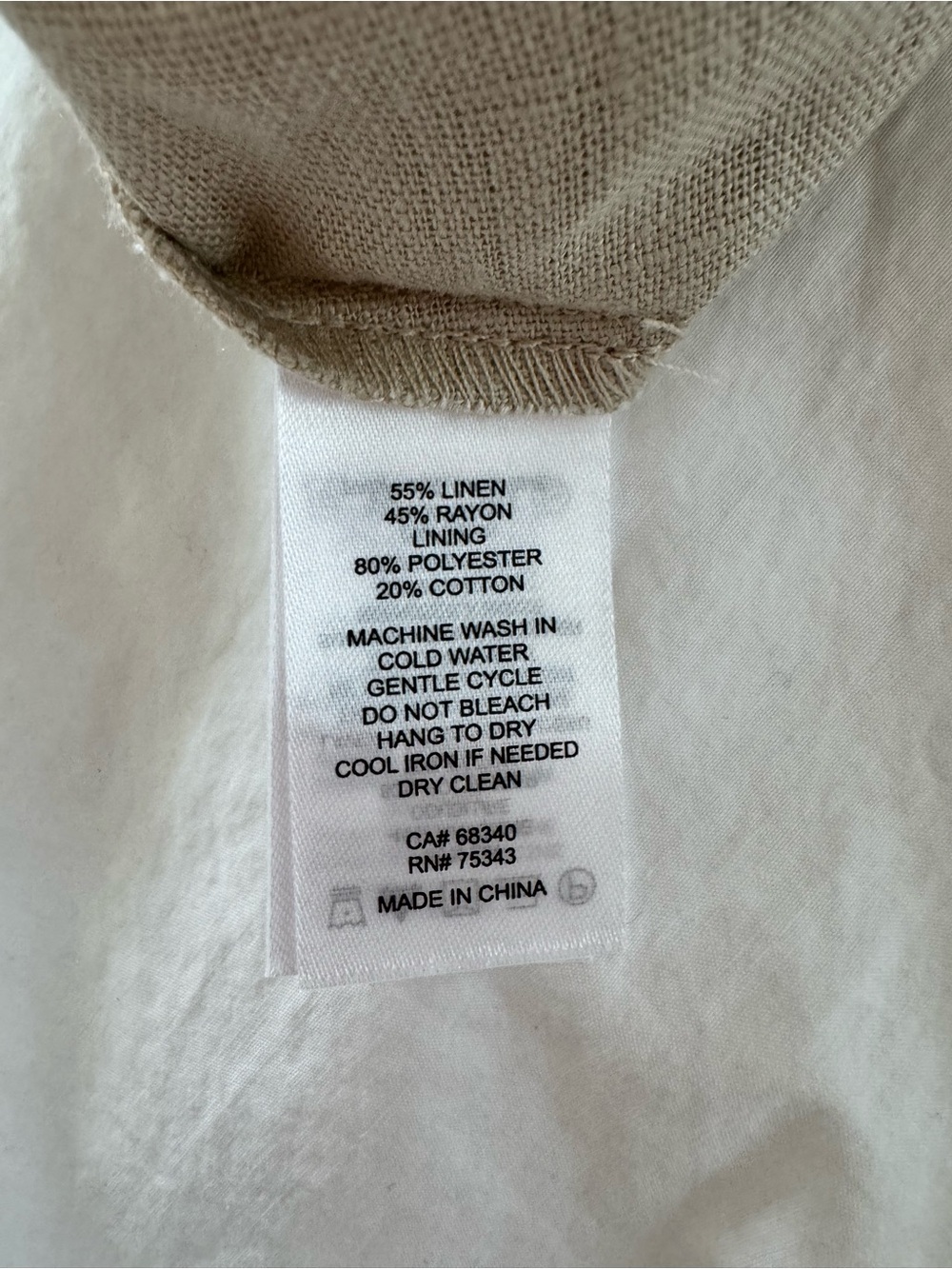 Lucky Brand Embroidered belted tiered linen maxi dress - Picture 11 of 11